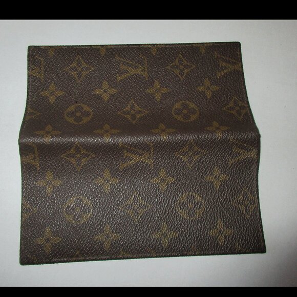 Vintage Louis Vuitton Monogram Checkbook Holder Case - Picture 3 of 5